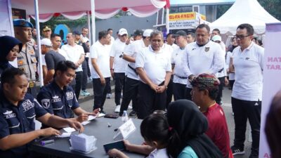 Antusias warga Bandung Kunjungi Pelayanan Publik Gratis di Car Free Day Dago Bandung