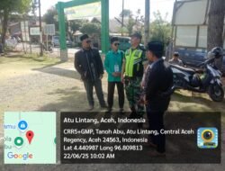 Babinsa Koramil Atu Lintang Laksanakan Komsos Bersama Warga Tanoh Abu