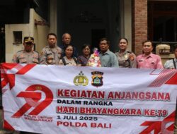 Anjangsana Polda Bali Disambut Sukacita, Oleh Purnawirawan Polri