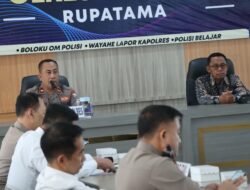 Polres Nganjuk Gelar Rakor Pengamanan Pengesahan Warga Baru PSHT