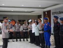 Siap Amankan Kunjungan Kerja Presiden RI di Wilayah Bali, Polda Bali Gelar Kesiapan Pasukan