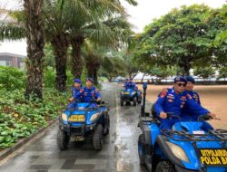 Dalam Rangka Kunjungan Kerja Presiden, Polda Bali Tingkatkan Patroli di Pesisir Pantai dan Laut