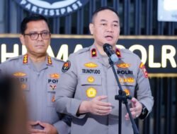 Robot Humanoid Hingga Robot Dog Beratribut Polisi Ramaikan Monas, dalam Persiapan Hari Bhayangkara ke-79