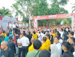 Kapolda Bali Lepas 10. Ribu Peserta Jalan Sehat, Polri Bersama TNI & Masyarakat