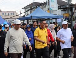 Ribuan Warga Kota Takengon Meriahkan Jalan Santai Hari Bhayangkara ke-79
