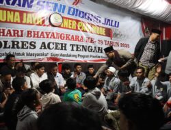 Angkat Kesenian dan Budaya di Peringatan Bhayangkara ke-79, Polres Aceh Tengah Semarakkan dengan Didong Gayo