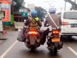 Motor Mogok di Tengah Jalan, Polisi Ini Tunjukkan Wajah Humanis Kepolisian Bone