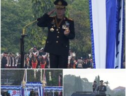 Kapolda Bali, Pimpin Upacara Dirgahayu Bhayangkara Ke-79, Berikan Pesan kepada Segenap Personil Polda Bali 