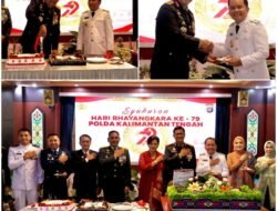 Di Momen Hari Bhayangkara Ke-79, Gubernur dan TNI Berikan Kejutan Kapolda Kalteng