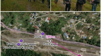 Empat Kali Letusan Senjata Api di Bandara Lama Sugapa, Diduga KKB Pelaku Penembakan