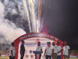 Kapolres Lhokseumawe Resmi Buka Turnamen Sepak Bola Kapolres Cup 2025 di Krueng Mane Stadium