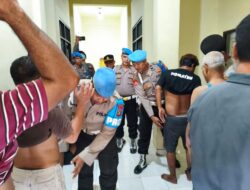 Kanit Provos Sipropam Polres Karangasem Lakukan Sidak, kepada Penghuni Rumah Tahanan Polres Karangasem