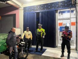 Patroli Polsek Rendang, Pantau Objek Vital Bank BRI Menanga