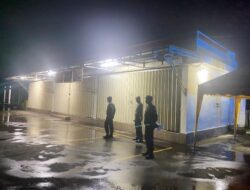 Antisipasi Kejahatan Dimalam Hari, Personil Polsek Bebandem Rutin Melaksanakan Blue Light Patrol