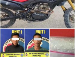 Dua Kurir Narkoba Diringkus Satresnarkoba Polres PALI, Sabu 33,64 Gram Diamankan