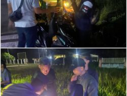Polsek Penukal Abab Gelar Razia KRYD Dipimpin Oleh Aiptu Rudi Hartono,Puluhan Pengendara Terjaring Teguran
