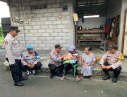 Kapolsek Bebandem Gelar Minggu Kasih di Banjar Dinas Dukuh, Desa Bebandem Kec. Bebandem