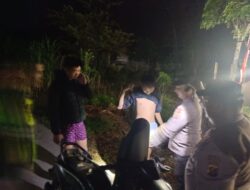 Pastikan Keamanan Wilayah pada Malam Libur, Polsek Rambang Gelar Razia dan Patroli Hunting