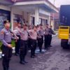 Sipropam Polres Karangasem Lakukan Pengawasan dan Pengecekan personil, Saat Upacara Peringatan Perang Besar Tanah Aron ke-79