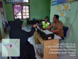 Babinsa Koramil Atu Lintang Lakukan Komsos dengan Aparatur Desa Kepala Akal