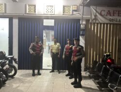 SAT SAMAPTA POLRES PALI GELAR PATROLI PERINTIS PRESISI, JAGA KEAMANAN DI SEKITAR BANK DAN KOMPERTA