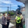 Pererat Sinergitas Sat Binmas Sambangi dan Berikan Himbauan kepada Satpam, di Kantor PLN Karangasem