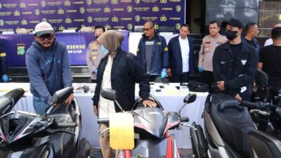 Bentuk Kepedulian Polda Metro kepada Masyarakat, Motor Curian Diserahkan kepada Pemiliknya