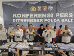 Pengungkapan Kasus TP Perlindungan Data Pribadi, Polda Bali Berhasil Amankan 6 Orang Tersangka