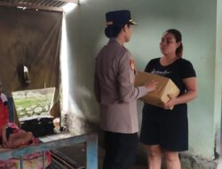 Polres Jembrana Gelar Minggu Kasih, di Banjar Pangkung Dedari Desa Melaya