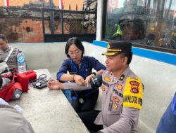 Subsatgas Dokes Polda Bali Lalukan Pemeriksaan Kesehatan Personel, dalam Rangka Operasi Patuh Agung 2025