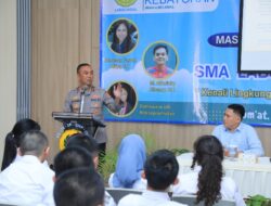 Kadiv Humas Berikan Materi di MPLS SMA Labschool, Motivasi Hadapi Bonus Demografi