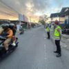 Rutinitas Sat Reskrim dalam Pengaturan Lalu Lintas di Pagi Hari, Untuk Menjamin Keselamatan dan Kelancaran di Jalan