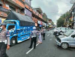 Polres Karangasem Intensifkan Patroli dan Pengaturan Lalu Lintas, dalam Operasi Patuh Agung 2025