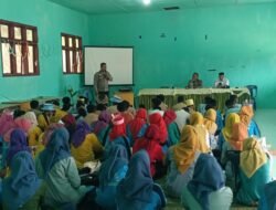 Polsek Bintang Gelar Saweu Sekulah di SMA Negeri 7, Sosialisasi Bahaya HP, Narkoba, dan Bullying