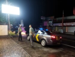 Cegah Gangguan Kamtibmas, Polsek Rendang Tingkatkan Patroli Malam