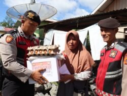 Jumat Curhat di Kute Panang, Polres Aceh Tengah Hadirkan Solusi dan Salurkan Bantuan Sembako