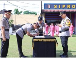 Mutasi Jabatan, Polres Labuhanbatu Laksanakan Sertijab Sejumlah Pejabat Strategis