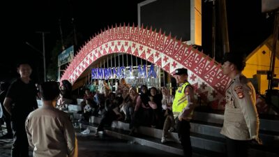 POLSEK TALANG UBI GELAR KRYD, CIPTAKAN MALAM YANG AMAN DAN KONDUSIF DI KOTA PENDOPO
