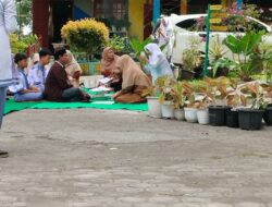 Penyerahan Murid Oleh Wali Murid kelas X Kepada Pihak SeKolah SMA Negeri 1 Timang Gajah yang di Hadiri Oleh Majelis Adat Gayo Kabupaten Bener Meriah