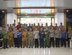 Dalam Rangka Penanganan Karhutla Di Wilayah Kabupaten Mesuji Tahun 2025, Jajaran Polres mMesuji Bersama Pemerintah Daerah Dan Stakeholder Melaksana Kan Rapat