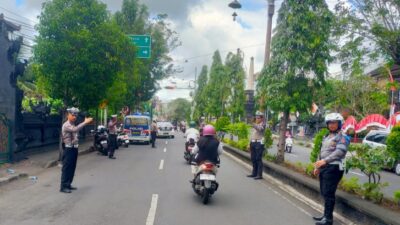 Polres Karangasem Intensifkan Patroli dan Pengaturan Lalu Lintas, dalam Operasi Patuh Agung 2025