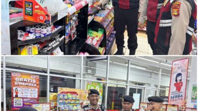 PATROLI PERINTIS PRESISI SAMAPTA POLRES PALI CIPTAKAN RASA AMAN DI PUSAT PERBELANJAAN MALAM HARI