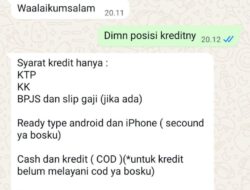 Waspada! Modus Penipuan Kredit Handphone Berkedok DP dan Angsuran Murah