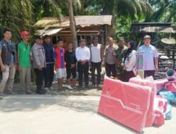 Peduli Kepada Warga Yang Tertimpa Musibah Kebakaran, Muspika Kecamatan Ranto Peureulak Salurkan Bantuan Masa Panik