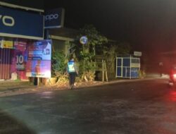 Ciptakan Situasi Tetap Kondusif, Polsek Selat Intensifkan Blue Light Patrol pada Malam Hari