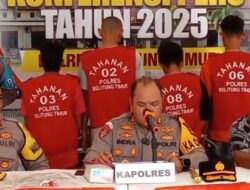 Konferensi Pers, Kasus Narkoba Kapolres Belitung Timur Ungkap Jadi 4 Tersangka