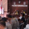 Kapolres Karangasem Pimpin Rapat Kesiapan Ground Breaking Pembangunan SPPG, untuk Program Makan Bergizi Gratis