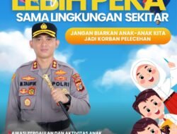 Kapolres Aceh Tengah: “Lindungi Masa Depan Anak-Anak Kita Mulai dari Rumah”