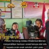 Melalui Minggu Kasih Bhabinkamtibmas Polsek Rendang Salurkan Bantuan Sosial Buku Alat Tulis, Menyasar Anak-anak Sekolah Kurang Mampu