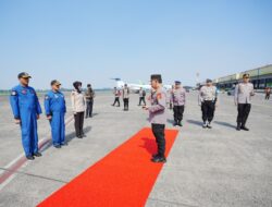 Kapolri Bertolak ke Lampung, Tinjau Ground Breaking SPPG Polri